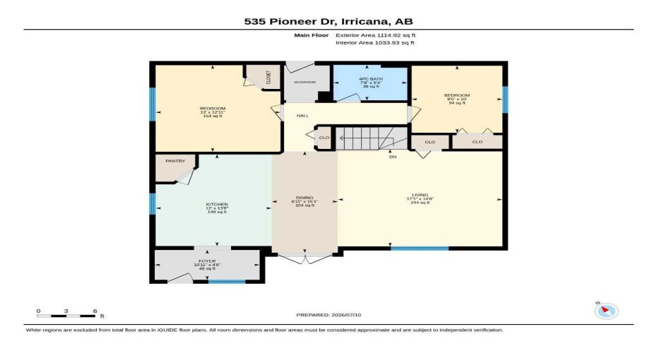 535 Pioneer Drive, Irricana, Alberta T0M 1B0, 3 Bedroom Bedrooms, 0 ,2 BathroomBathrooms,Residential,For Sale,Pioneer,0,A2327256