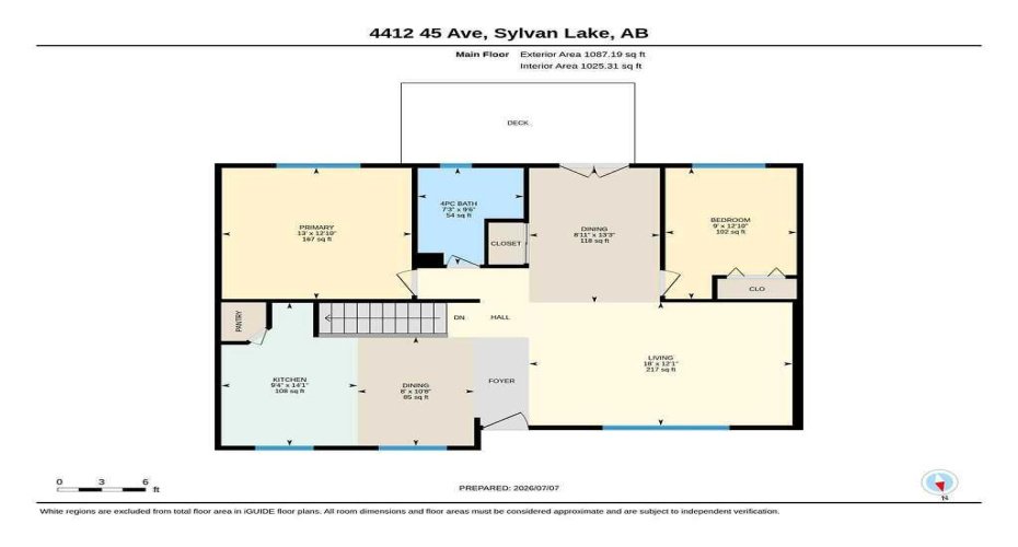 4412 45 Avenue, Sylvan Lake, Alberta T4S 1K6, 4 Bedroom Bedrooms, 0 ,2 BathroomBathrooms,Residential,For Sale,45,0,A2327312