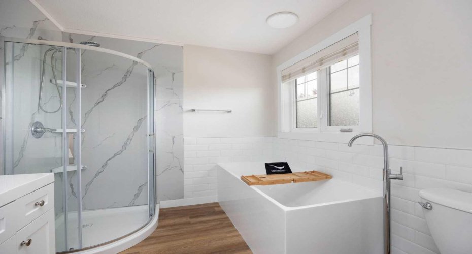Large shower