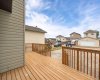 Lots of room for a patio set and bbq