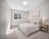 Virtually staged 2nd bedroom