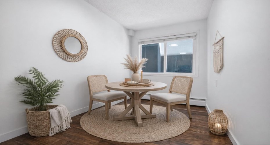 Dining Room virtually staged