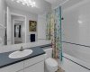 Lower bathroom