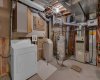 lower laundry area