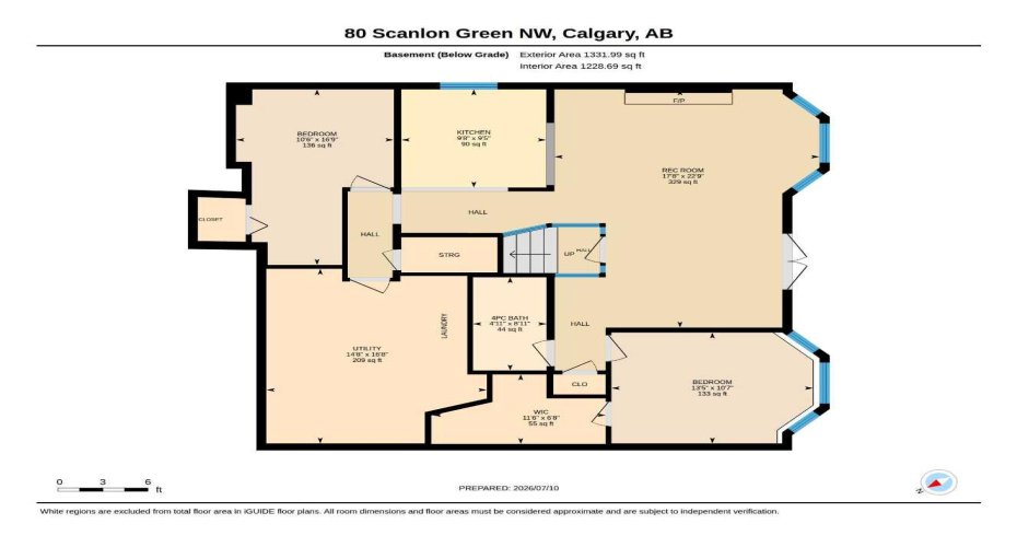 80 Scanlon Green, Calgary, Alberta T3L 1N6, 4 Bedroom Bedrooms, 0 ,3 BathroomBathrooms,Residential,For Sale,Scanlon,0,A2327773