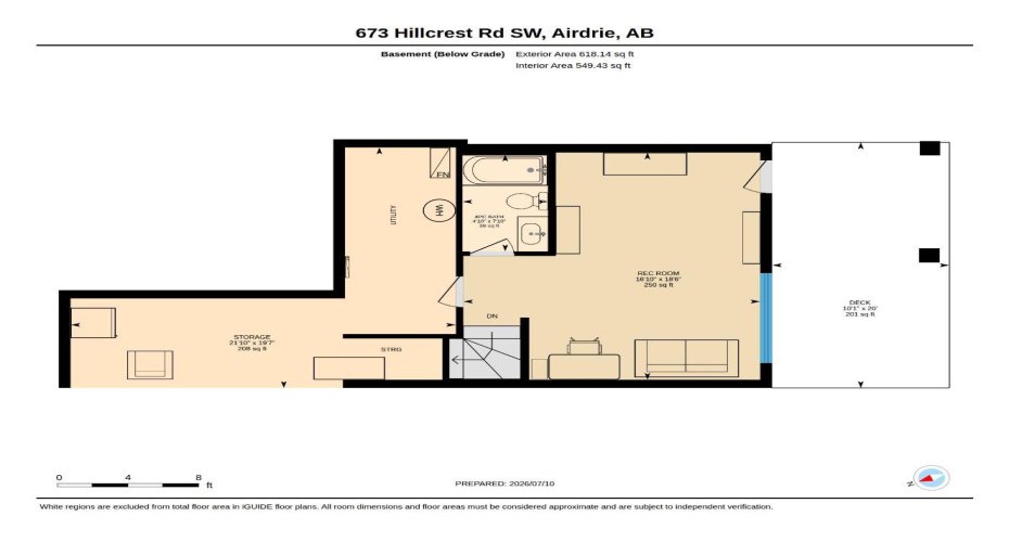 673 Hillcrest Road, Airdrie, Alberta T4B4C7, 3 Bedroom Bedrooms, 0 ,4 BathroomBathrooms,Residential,For Sale,Hillcrest,0,A2327808