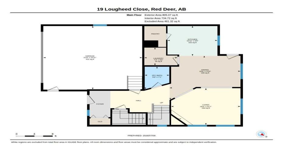 19 Lougheed Close, Red Deer, Alberta T4R 3L8, 4 Bedroom Bedrooms, 0 ,4 BathroomBathrooms,Residential,For Sale,Lougheed,0,A2327869