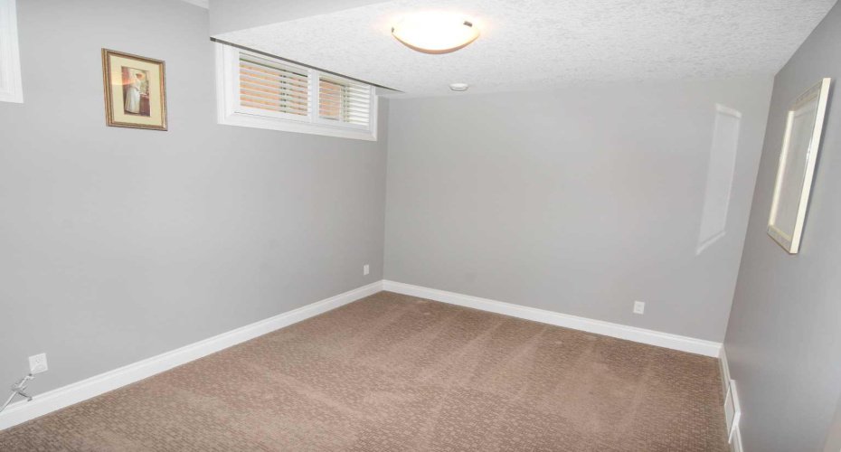 Basement bedroom