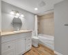 Secondary Full Bathroom Found in Basement