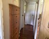 hall with built in cabinet