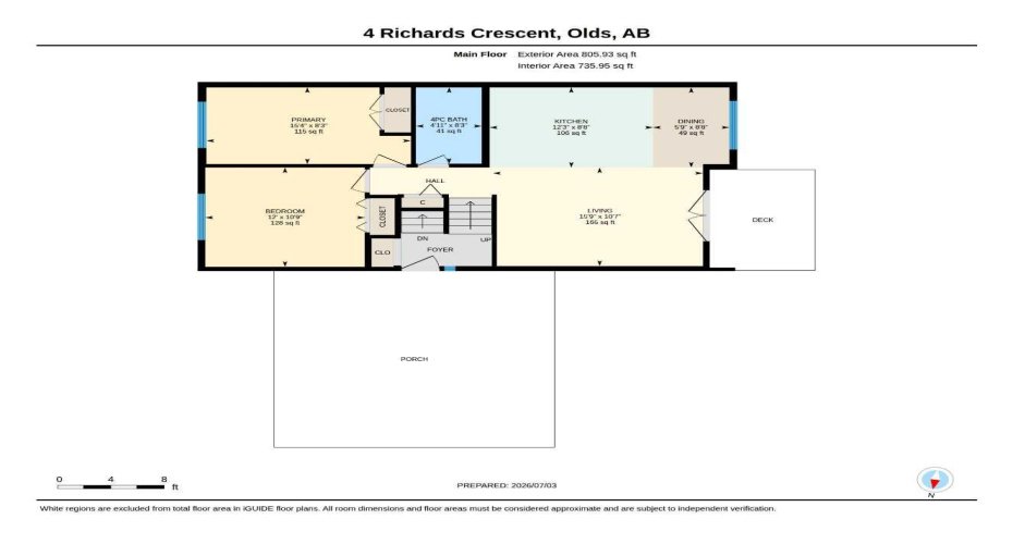4 Richards Crescent, Olds, Alberta T4H1G1, 4 Bedroom Bedrooms, 0 ,2 BathroomBathrooms,Residential,For Sale,Richards,0,A2327962
