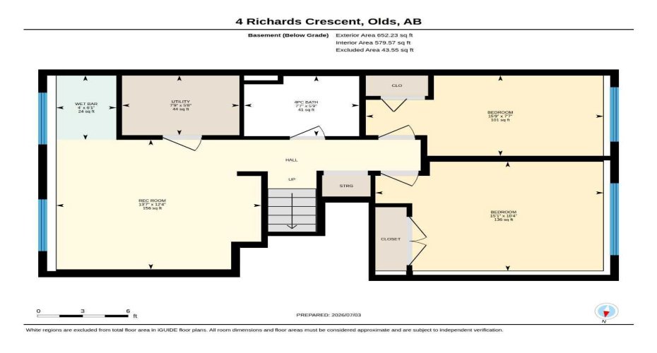 4 Richards Crescent, Olds, Alberta T4H1G1, 4 Bedroom Bedrooms, 0 ,2 BathroomBathrooms,Residential,For Sale,Richards,0,A2327962