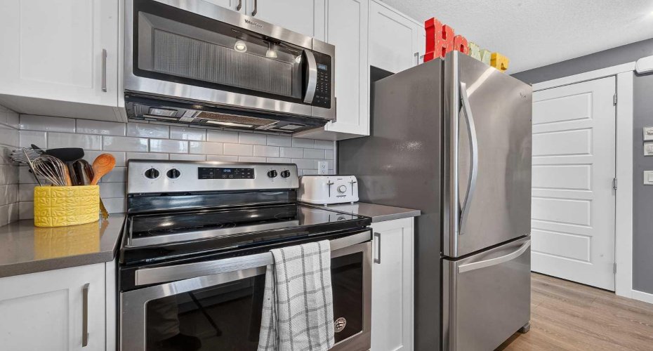 Stainless appliances