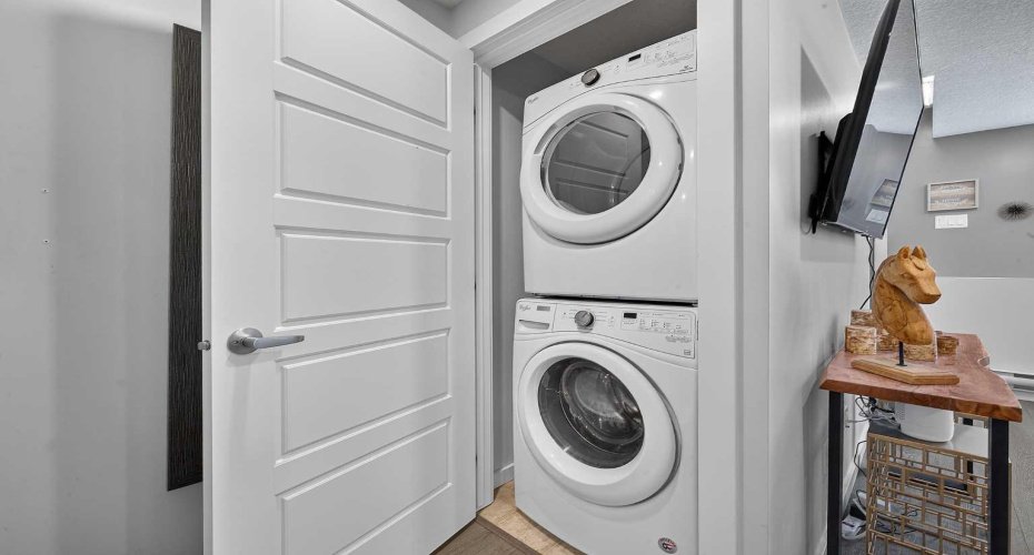 In suite laundry
