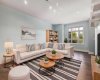 virtually staged living room