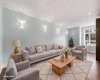 virtually staged main floor family room