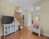 Note the large front entrance closet