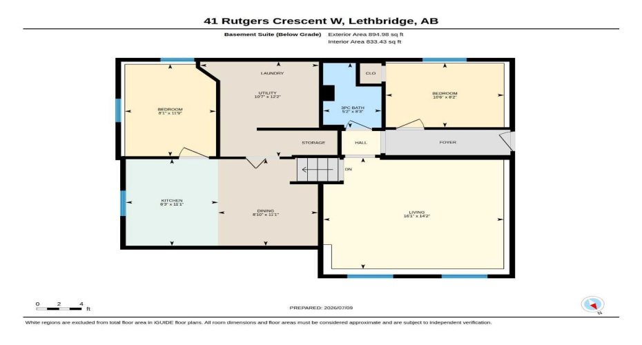 41 Rutgers Crescent, Lethbridge, Alberta T1K 4S8, 5 Bedroom Bedrooms, 0 ,3 BathroomBathrooms,Residential,For Sale,Rutgers,0,A2328139