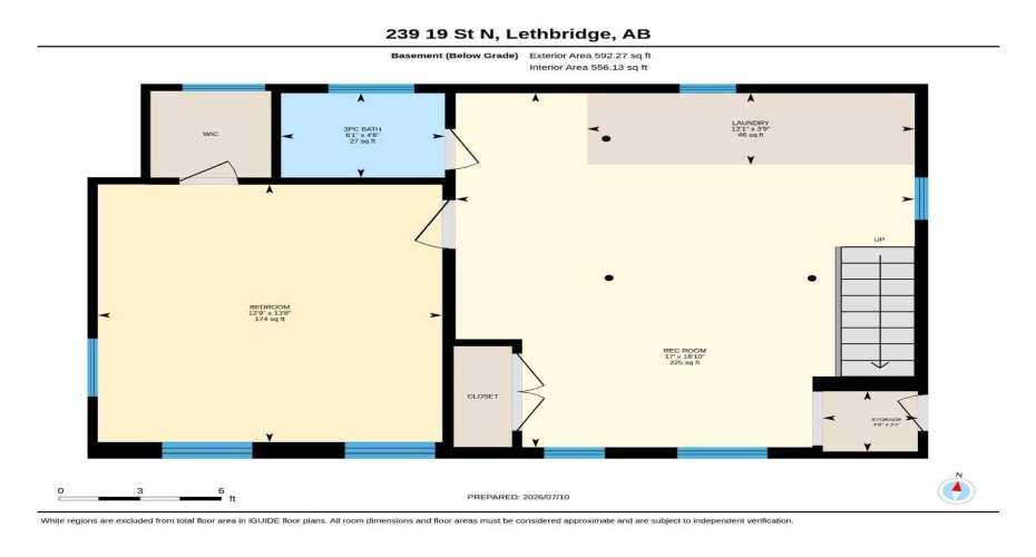 239 19 Street, Lethbridge, Alberta T1H 3J9, 3 Bedroom Bedrooms, 0 ,2 BathroomBathrooms,Residential,For Sale,19,0,A2328149