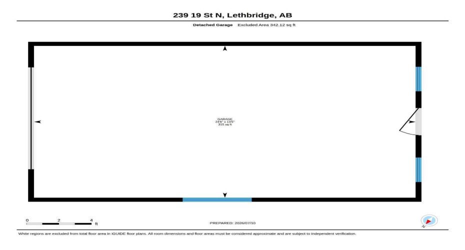 239 19 Street, Lethbridge, Alberta T1H 3J9, 3 Bedroom Bedrooms, 0 ,2 BathroomBathrooms,Residential,For Sale,19,0,A2328149