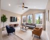 Virtually Staged Family Room