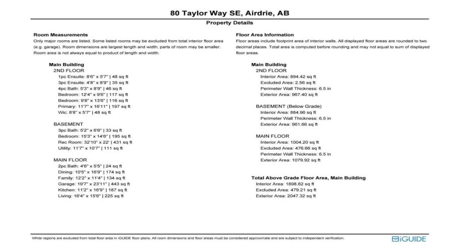 80 TAYLOR Way, Airdrie, Alberta T4A 1T2, 4 Bedroom Bedrooms, 0 ,4 BathroomBathrooms,Residential,For Sale,TAYLOR,0,A2328197