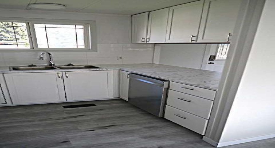 Open Counter , Lots of Upper and Lower Cabinets .