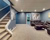 Lower level family room