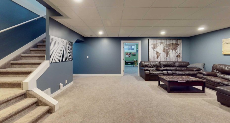 Lower level family room