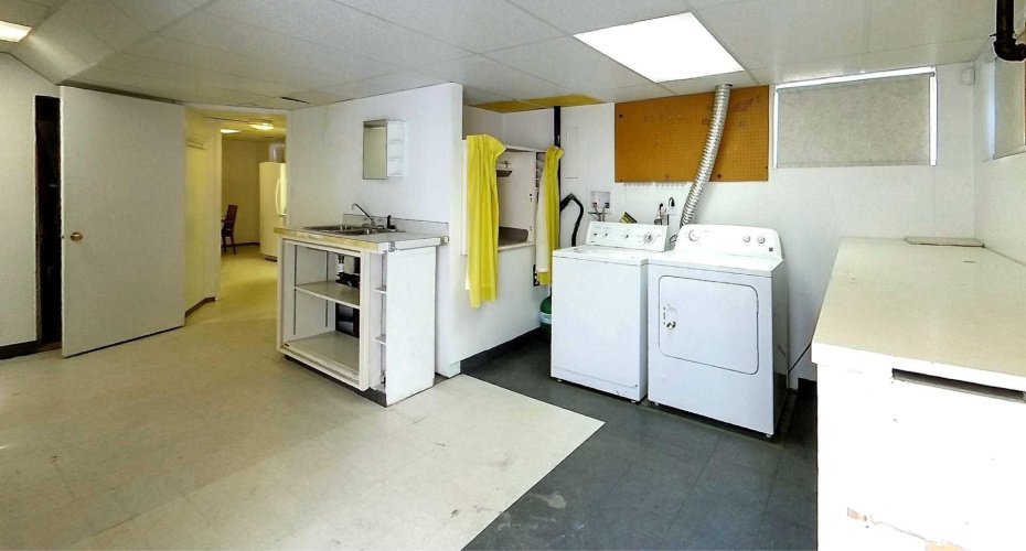 Basement Laundry Area