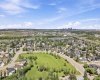 aerial photo - across street from green space