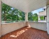 Private covered deck