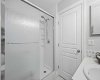 Full Bathroom with Walk in Shower