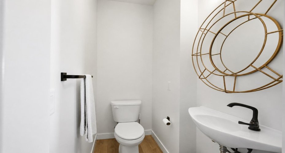 2-PC Powder Room on Main Floor
