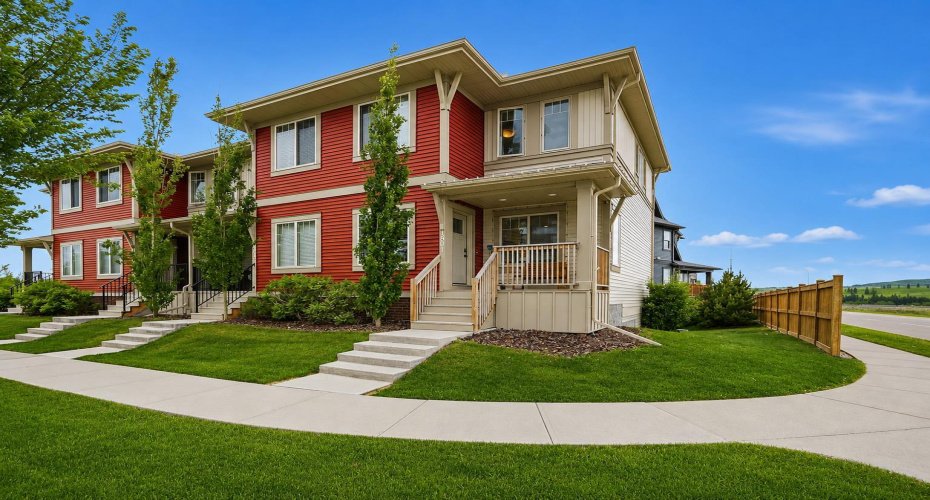 End Unit Corner Lot with Mountain Views