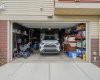 Built-In Industrial Shelving, Workshop Space + Storage