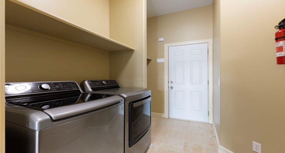 Main Floor Laundry off Garage Entry