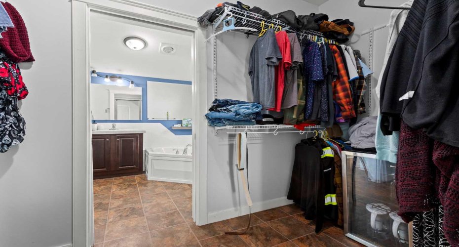 Primary Walk Through Closet