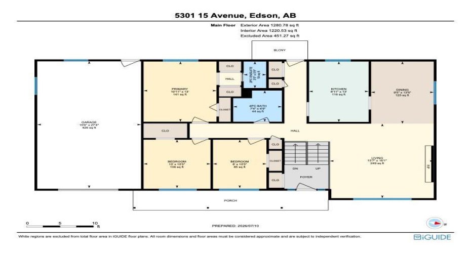 5301 15 Ave, Edson, Alberta T7E 1H2, 5 Bedroom Bedrooms, 0 ,3 BathroomBathrooms,Residential,For Sale,15 Ave,0,A2328336