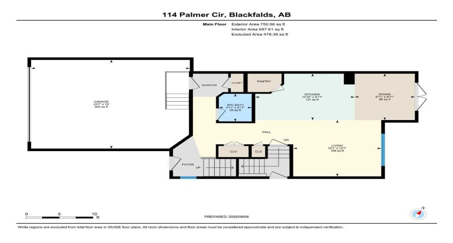 114 Palmer Circle, Blackfalds, Alberta T4M 0N8, 4 Bedroom Bedrooms, 0 ,4 BathroomBathrooms,Residential,For Sale,Palmer,0,A2328344
