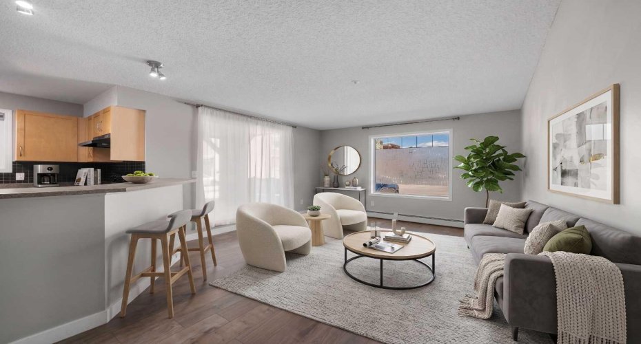 Living  Room - Virtually Staged