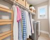 Large UPPER LEVEL laundry room!