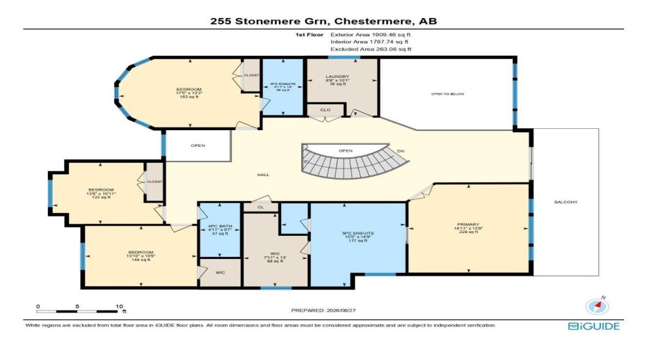 255 Stonemere Green, Chestermere, Alberta T1X 0X5, 6 Bedrooms Bedrooms, ,5 BathroomsBathrooms,Residential,For Sale,Stonemere,A2328957