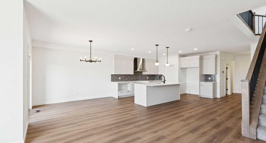 Dining Area & Kitchen • PLEASE NOTE: Kitchen appliances are included, and will be installed prior to possession.