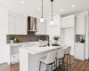 VIRTUALLY STAGED • Kitchen • PLEASE NOTE: Kitchen appliances are included, and will be installed prior to possession.