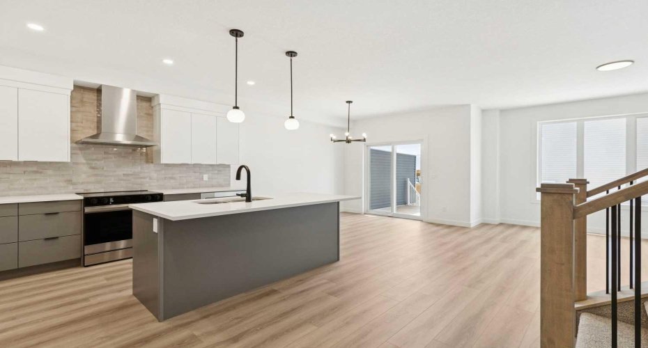 Kitchen & Dining Area Beyond
