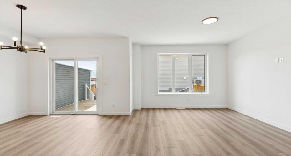 Dining Area & Living Room