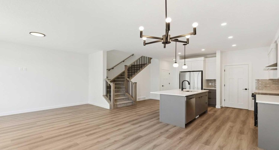 Living Room & Kitchen