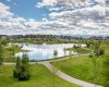 Nearby pond and walking paths