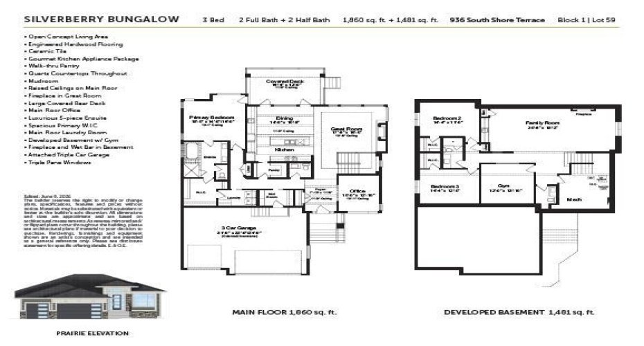 936 South Shore Terrace, Chestermere, Alberta T1X 3G1, 3 Bedrooms Bedrooms, ,4 BathroomsBathrooms,Residential,For Sale,South Shore,A2328323